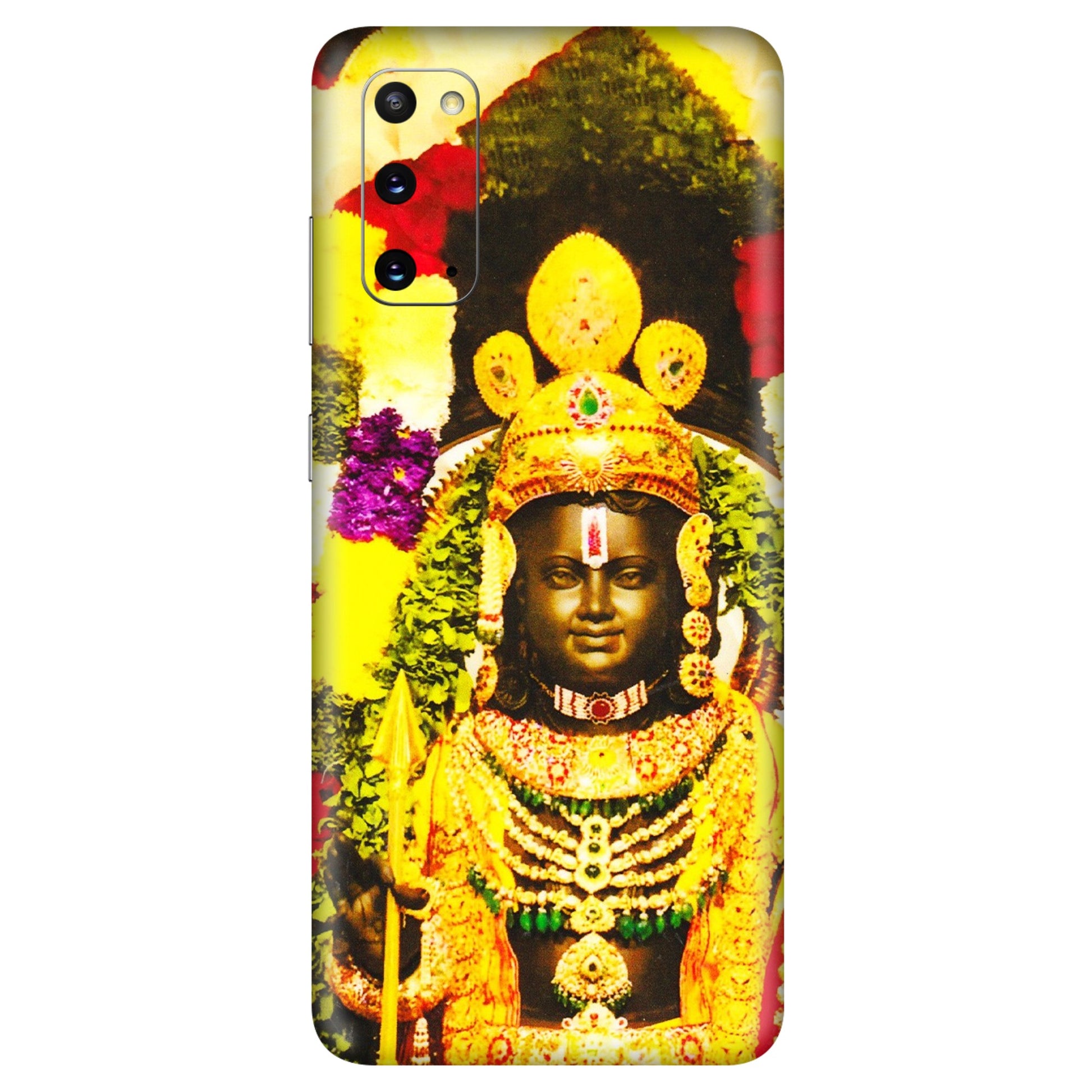 Samsung A/S Series Phone Skins (All Models) - Ram Lalla Ayodhya - 3D Embossed Finish (L-103) Samsung Galaxy S20