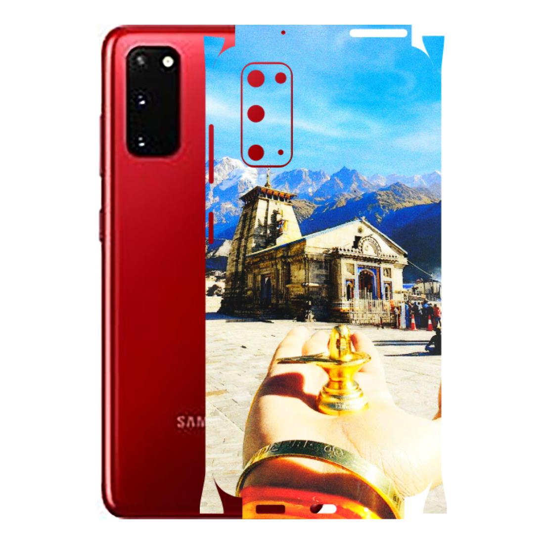 Samsung A/S Series Phone Skins (All Models) - Beauty of Kedarnath - 3D Embossed Finish (L-108) Samsung Galaxy S20