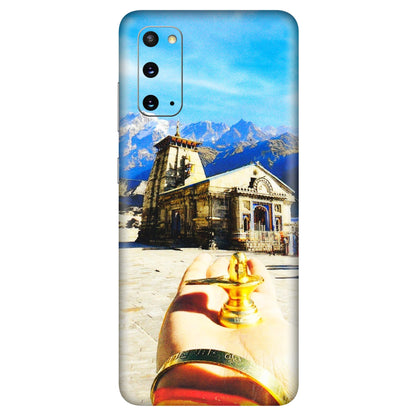 Samsung A/S Series Phone Skins (All Models) - Beauty of Kedarnath - 3D Embossed Finish (L-108) Samsung Galaxy S20