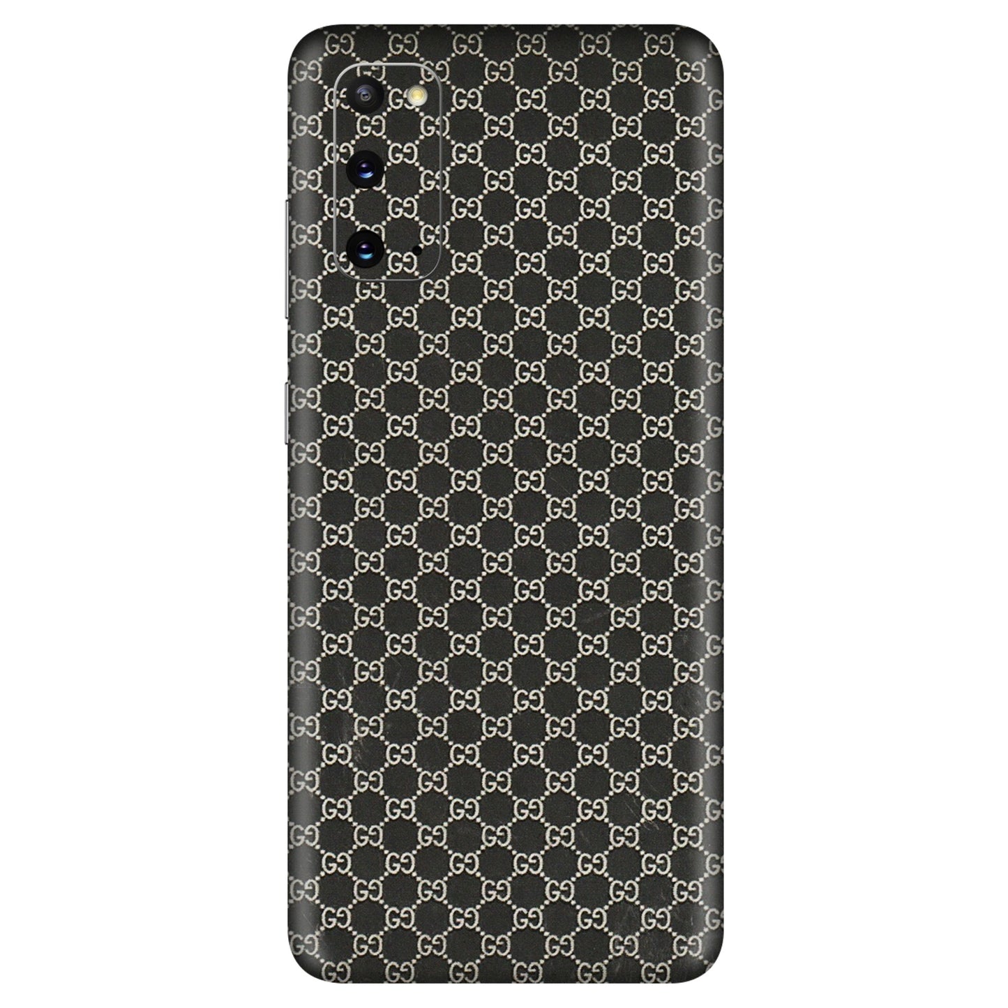 Samsung A/S Series Phone Skins (All Models) - Black G Print - 3D Embossed Finish (L-109) Samsung Galaxy S20