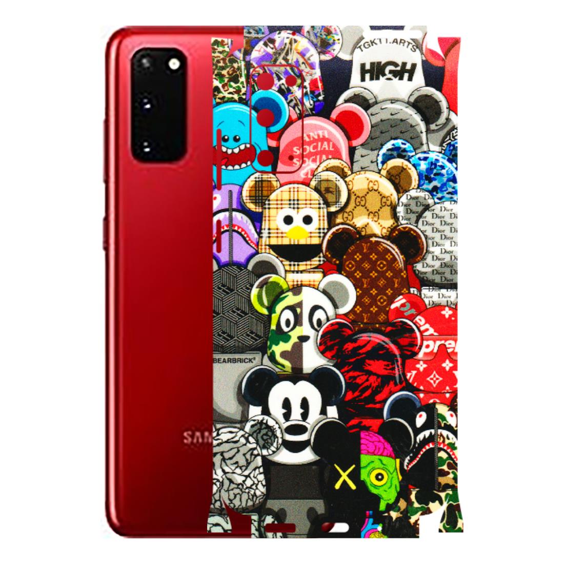 Samsung A/S Series Phone Skins (All Models) - More Mickey Mouses - 3D Embossed Finish (L-118) Samsung Galaxy S20