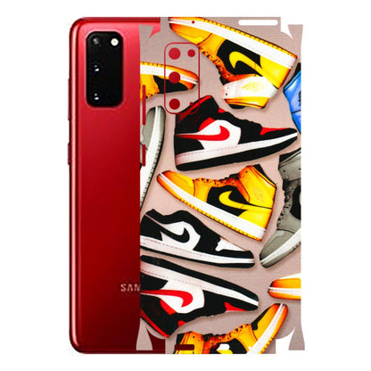 Samsung A/S Series Phone Skins (All Models) - Sneaker Lover - 3D Embossed Finish (L-135) Samsung Galaxy S20