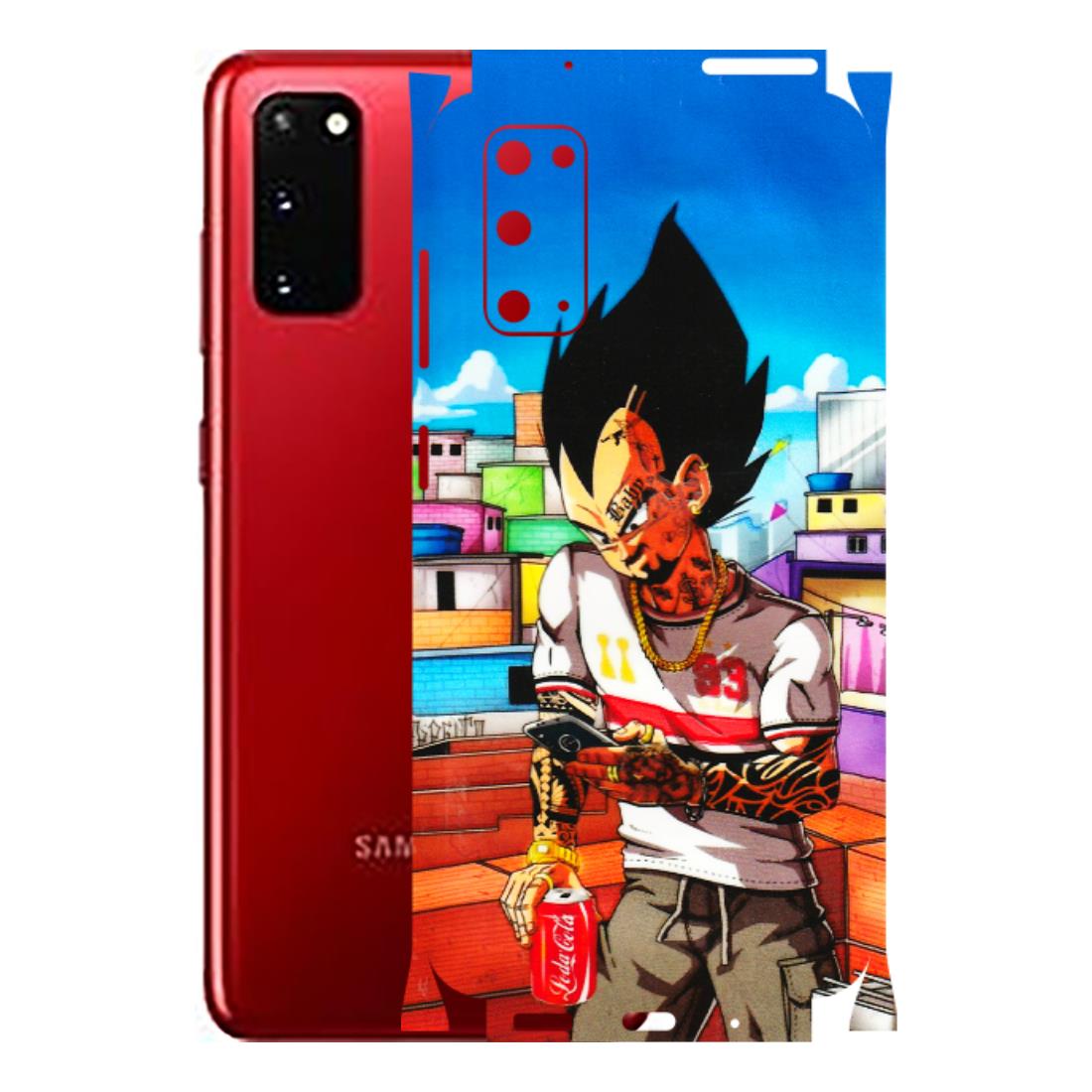 Samsung A/S Series Phone Skins (All Models) - Vegeta - 3D Embossed Finish (L-136) Samsung Galaxy S20