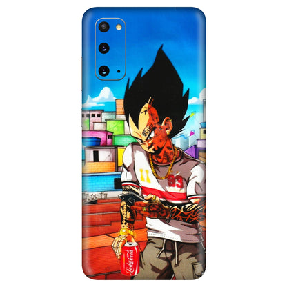 Samsung A/S Series Phone Skins (All Models) - Vegeta - 3D Embossed Finish (L-136) Samsung Galaxy S20