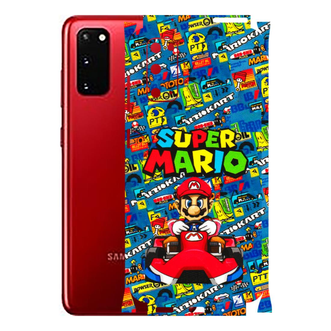 Samsung A/S Series Phone Skins (All Models) - Super Mario Kart - 3D Embossed Finish (L-140) Samsung Galaxy S20