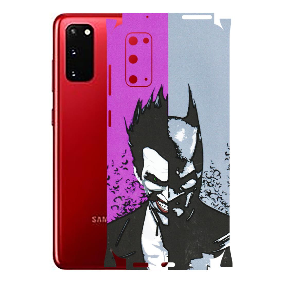 Samsung A/S Series Phone Skins (All Models) - Batman & Joker - 3D Embossed Finish (L-143) Samsung Galaxy S20