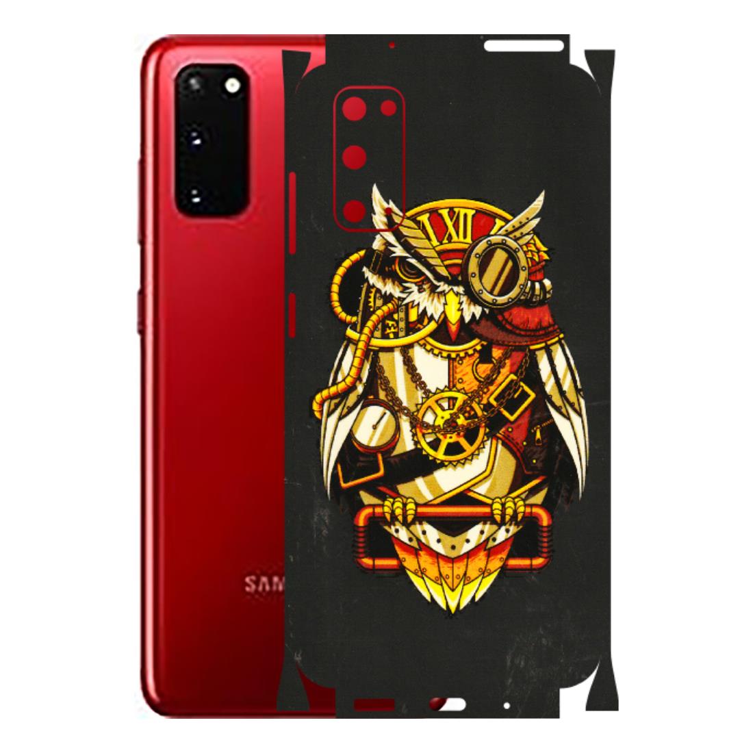 Samsung A/S Series Phone Skins (All Models) - Classy Smart Owl - 3D Embossed Finish (L-144) Samsung Galaxy S20