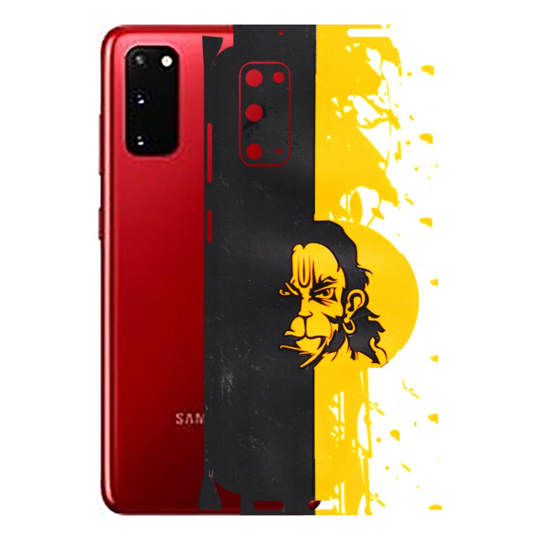 Samsung A/S Series Phone Skins (All Models) - Bajrangbali - 3D Embossed Finish (L-151) Samsung Galaxy S20