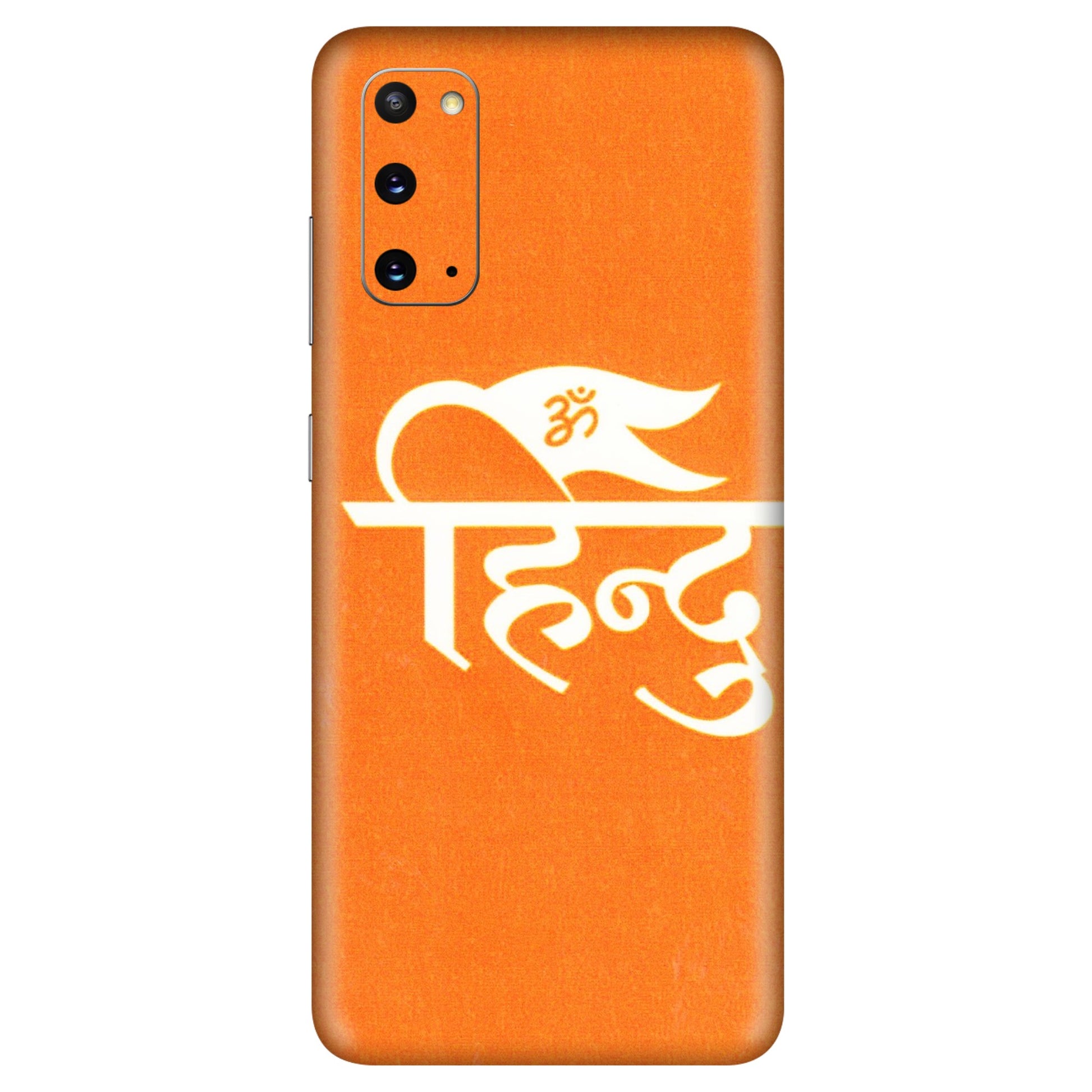 Samsung A/S Series Phone Skins (All Models) - Hindu Kesari - 3D Embossed Finish (L-154) Samsung Galaxy S20