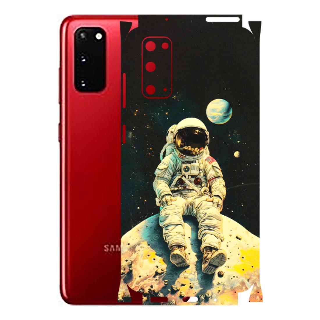 Samsung A/S Series Phone Skins (All Models) - Astronaut in Space - 3D Embossed Finish (L-16) Samsung Galaxy S20