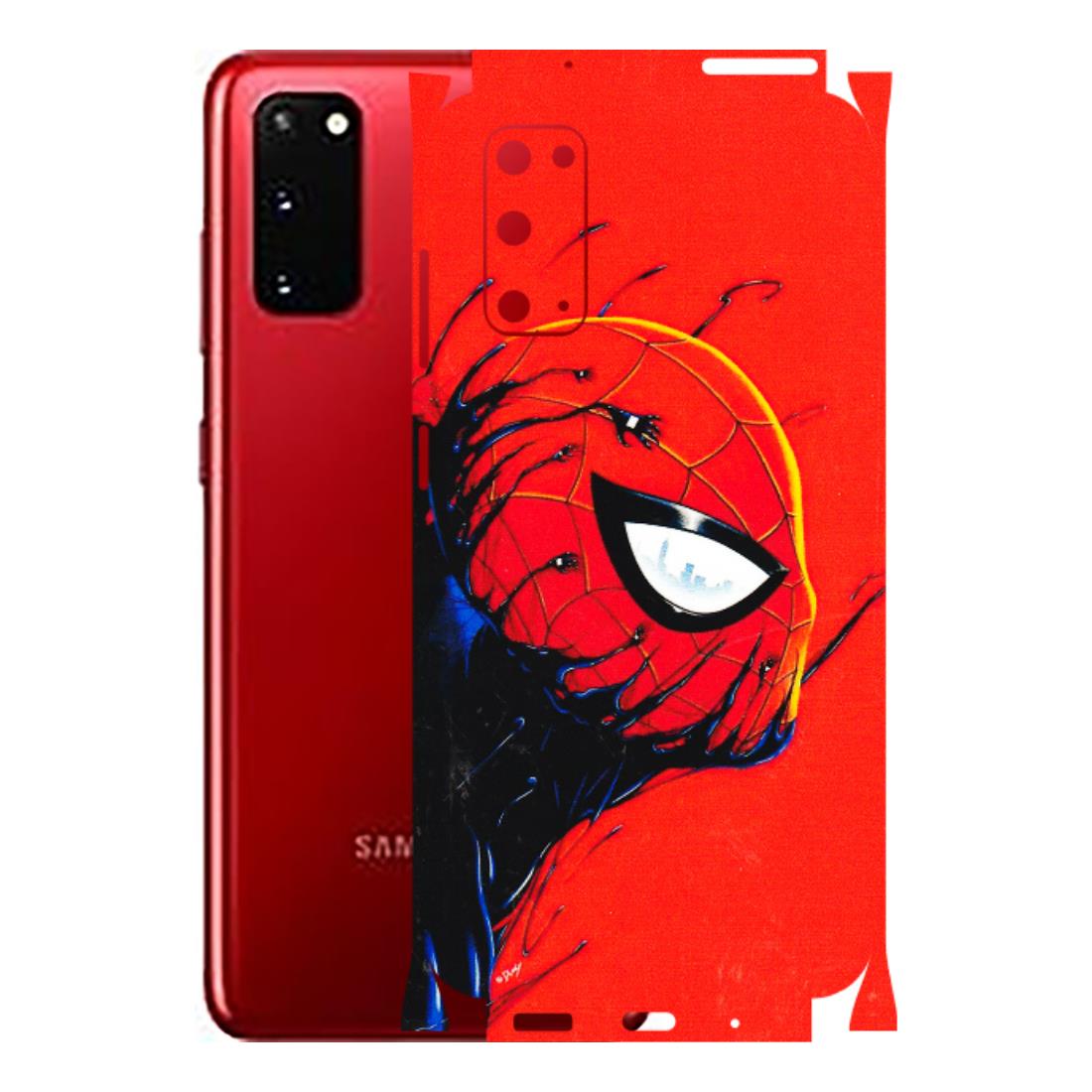 Samsung A/S Series Phone Skins (All Models) - Spiderman Face Venom - 3D Embossed Finish (L-165) Samsung Galaxy S20