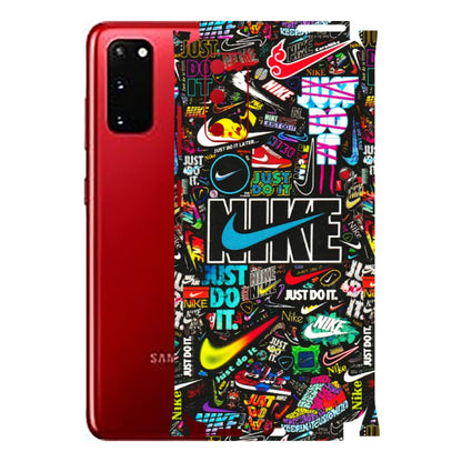 Samsung A/S Series Phone Skins (All Models) - Just Do It Doodles - 3D Embossed Finish (L-166) Samsung Galaxy S20