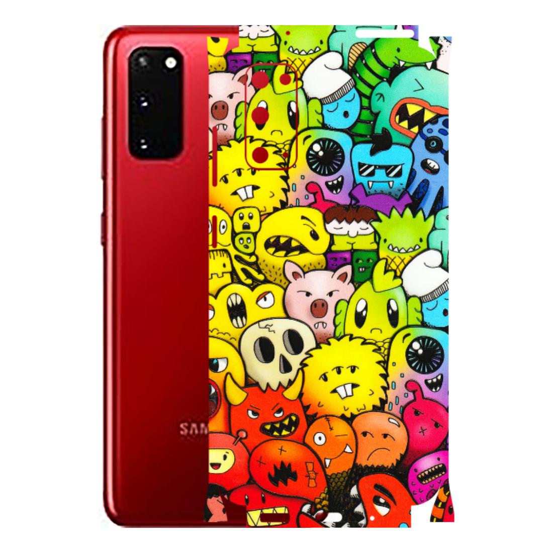 Samsung A/S Series Phone Skins (All Models) - Angry Funkies - 3D Embossed Finish (L-169) Samsung Galaxy S20