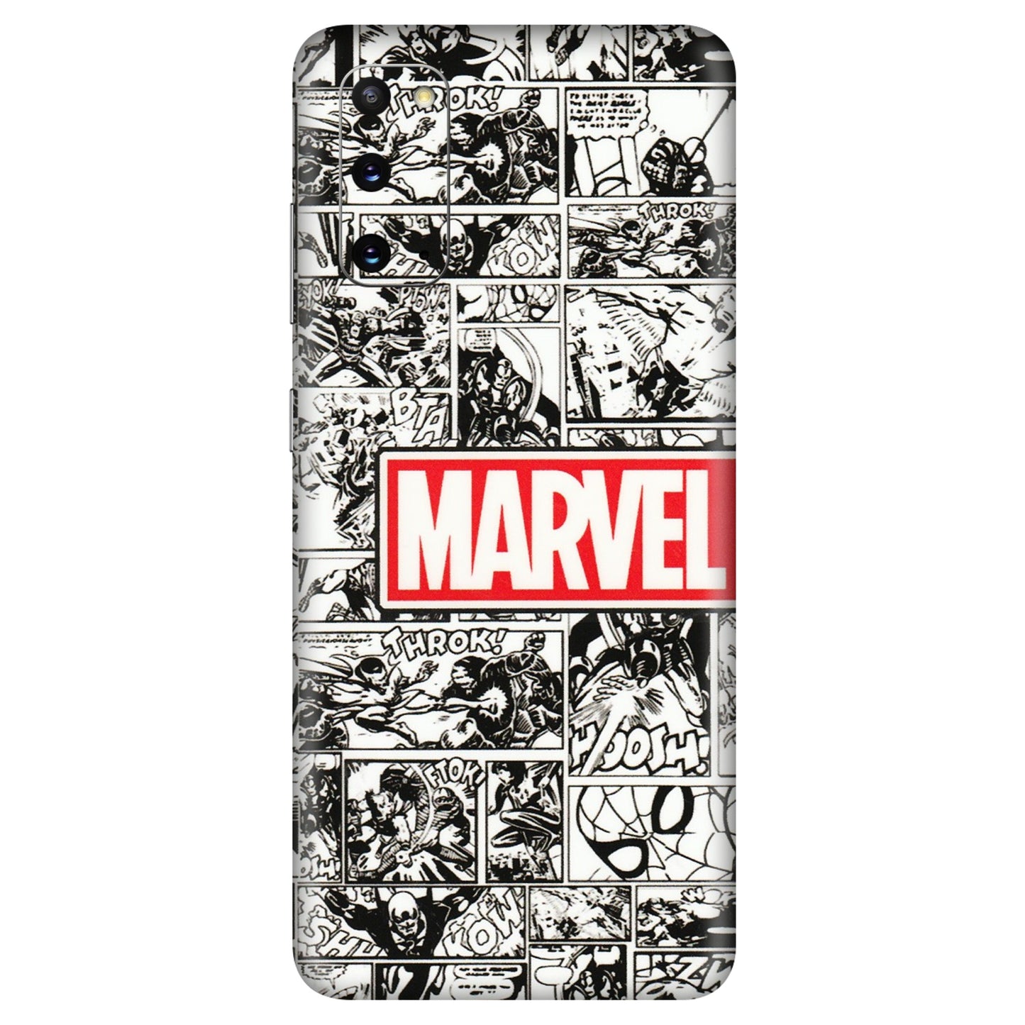 Samsung A/S Series Phone Skins (All Models) - Marvel Comic - 3D Embossed Finish (L-171) Samsung Galaxy S20