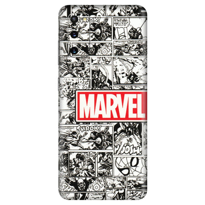 Samsung A/S Series Phone Skins (All Models) - Marvel Comic - 3D Embossed Finish (L-171) Samsung Galaxy S20