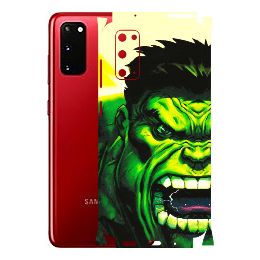 Samsung A/S Series Phone Skins (All Models) - Hulk - 3D Embossed Finish (L-180) Samsung Galaxy S20