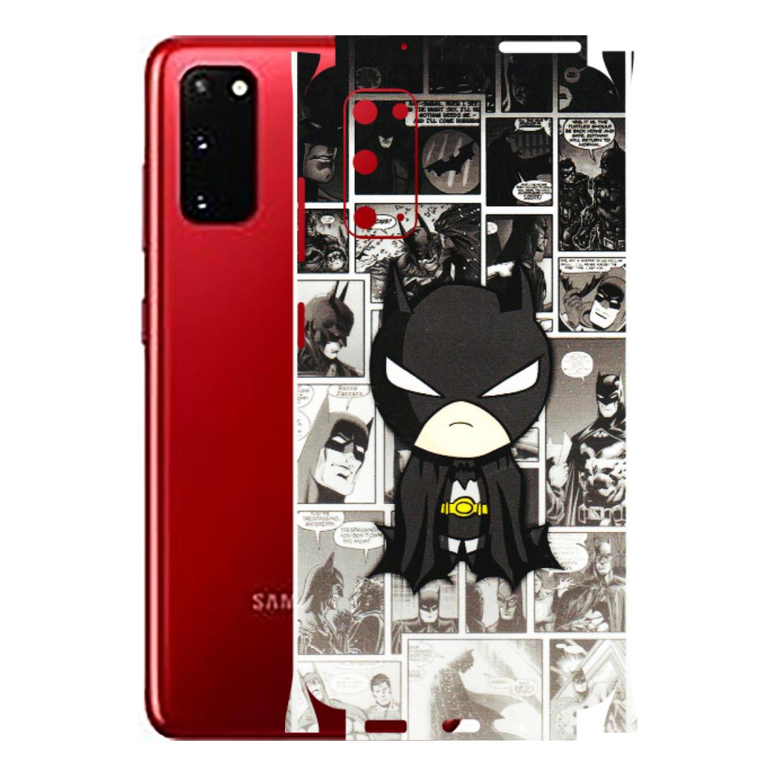 Samsung A/S Series Phone Skins (All Models) - Toon Batman - 3D Embossed Finish (L-182) Samsung Galaxy S20