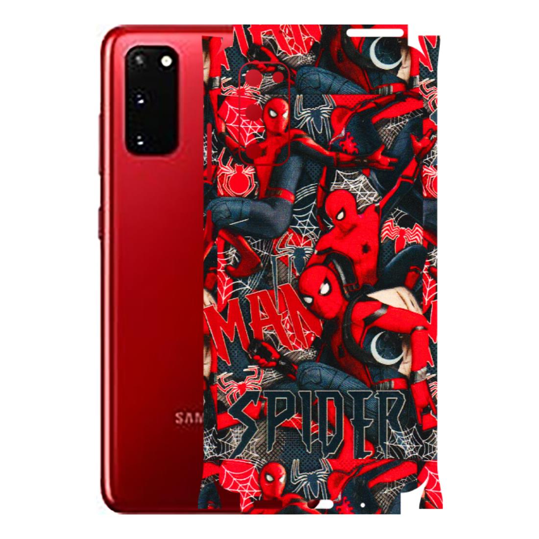 Samsung A/S Series Phone Skins (All Models) - SpiderMan Cool - 3D Embossed Finish (L-188) Samsung Galaxy S20