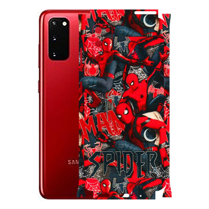 Samsung A/S Series Phone Skins (All Models) - SpiderMan Cool - 3D Embossed Finish (L-188) Samsung Galaxy S20