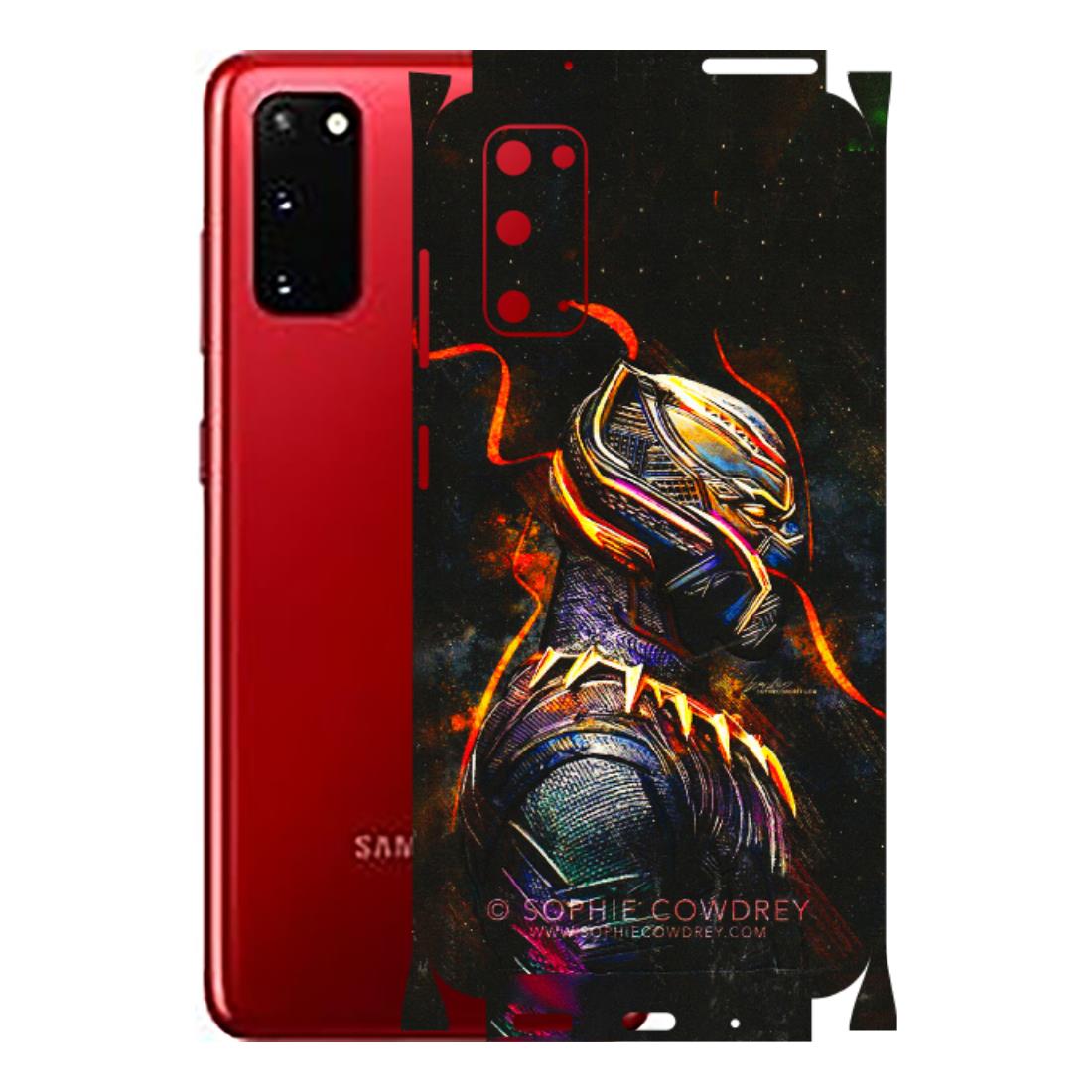 Samsung A/S Series Phone Skins (All Models) - Black Panther - 3D Embossed Finish (L-190) Samsung Galaxy S20