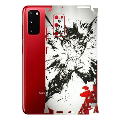 Samsung A/S Series Phone Skins (All Models) - DBZ - 3D Embossed Finish (L-206) Samsung Galaxy S20