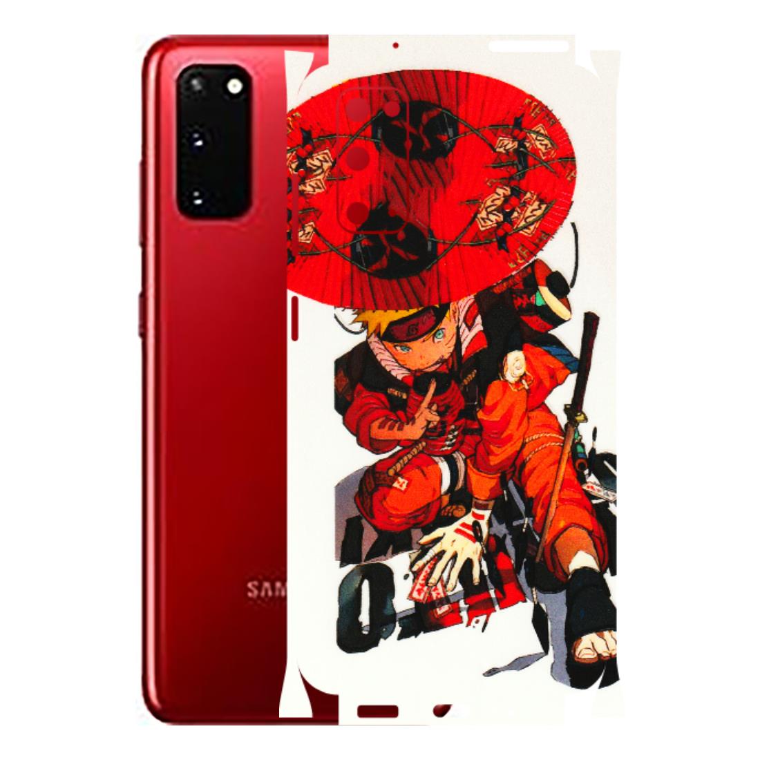 Samsung A/S Series Phone Skins (All Models) - Naruto - 3D Embossed Finish (L-208) Samsung Galaxy S20