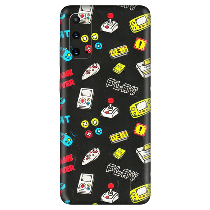 Samsung A/S Series Phone Skins (All Models) - Gaming Doodles - 3D Embossed Finish (L-224) Samsung Galaxy S20