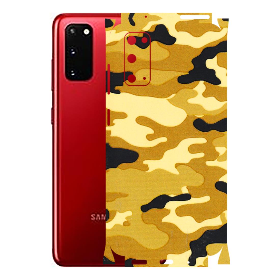 Samsung A/S Series Phone Skins (All Models) - Indian Camo - 3D Embossed Finish (L-228) Samsung Galaxy S20