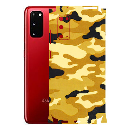 Samsung A/S Series Phone Skins (All Models) - Indian Camo - 3D Embossed Finish (L-228) Samsung Galaxy S20