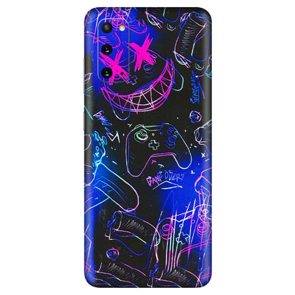Samsung A/S Series Phone Skins (All Models) - Gamers Paradise - 3D Embossed Finish (L-258) Samsung Galaxy S20