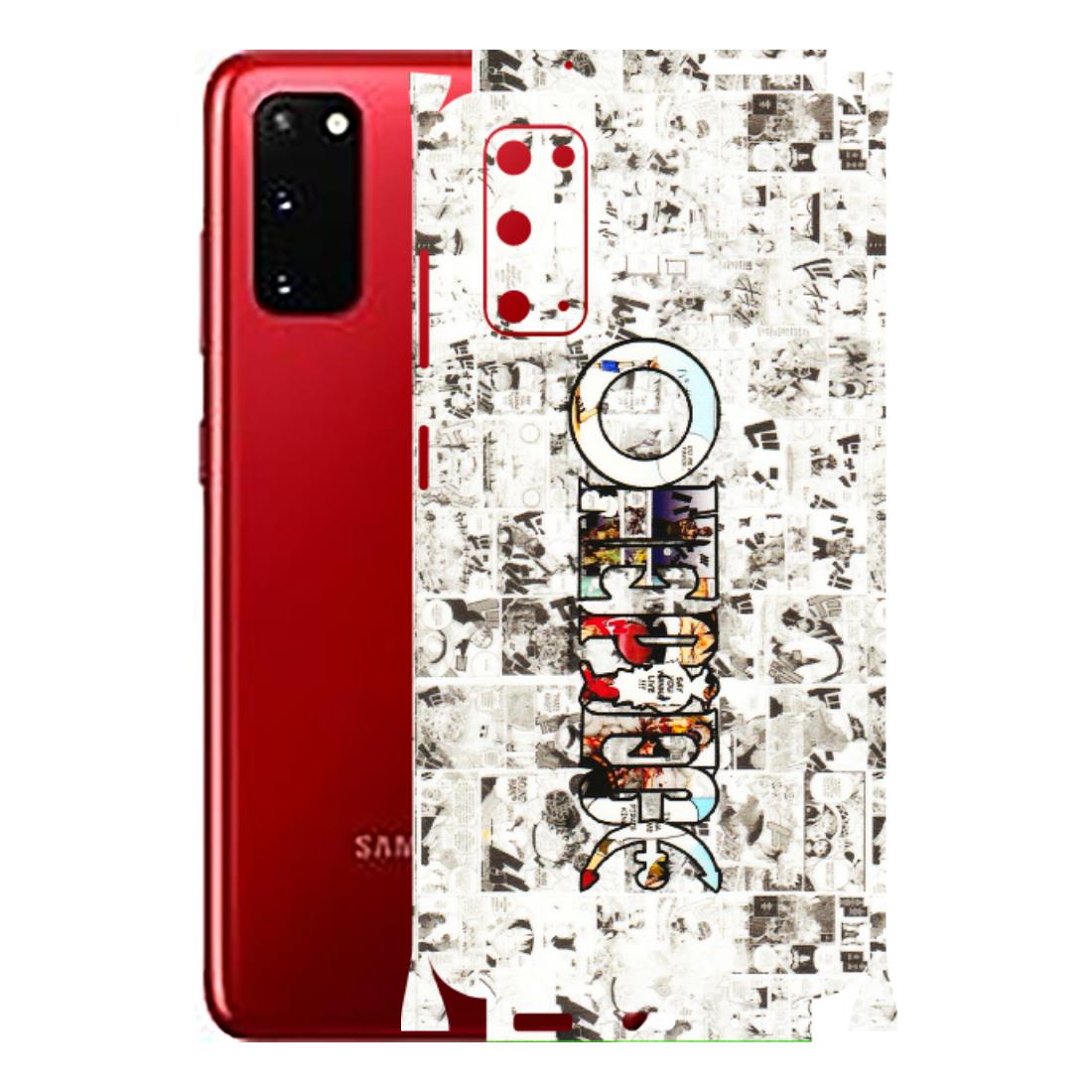 Samsung A/S Series Phone Skins (All Models) - One Piece Manga - 3D Embossed Finish (L-26) Samsung Galaxy S20
