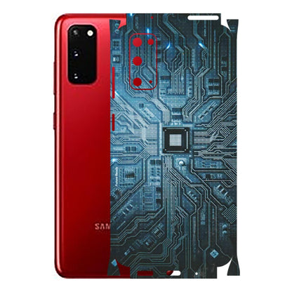 Samsung A/S Series Phone Skins (All Models) - Original Circuit - 3D Embossed Finish (L-267) Samsung Galaxy S20