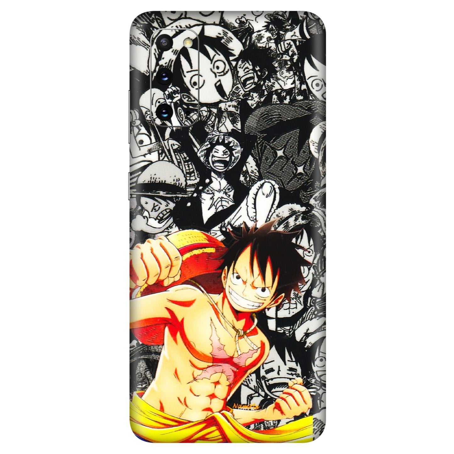 Samsung A/S Series Phone Skins (All Models) - Anime Comics Games Doodles - 3D Embossed Finish (L-27) Samsung Galaxy S20