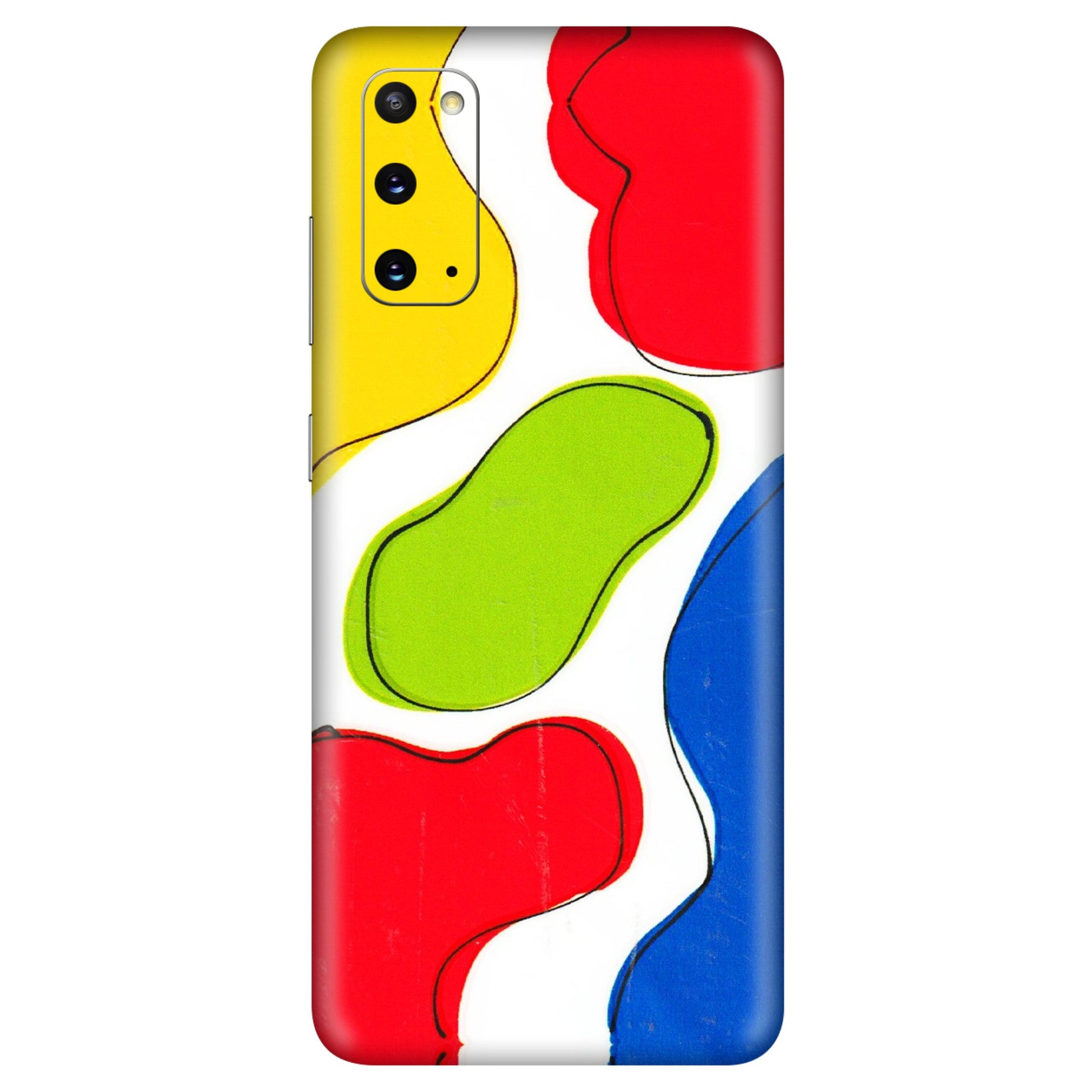 Samsung A/S Series Phone Skins (All Models) - RGB Colour Paint - 3D Embossed Finish (L-284) Samsung Galaxy S20
