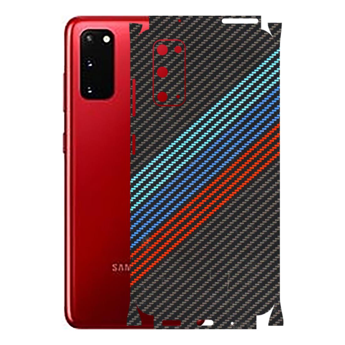 Samsung A/S Series Phone Skins (All Models) - Carbon BM - 3D Embossed Finish (L-302) Samsung Galaxy S20