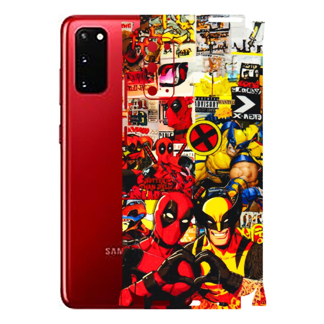 Samsung A/S Series Phone Skins (All Models) - Spidy Wolverine - 3D Embossed Finish (L-310) Samsung Galaxy S20