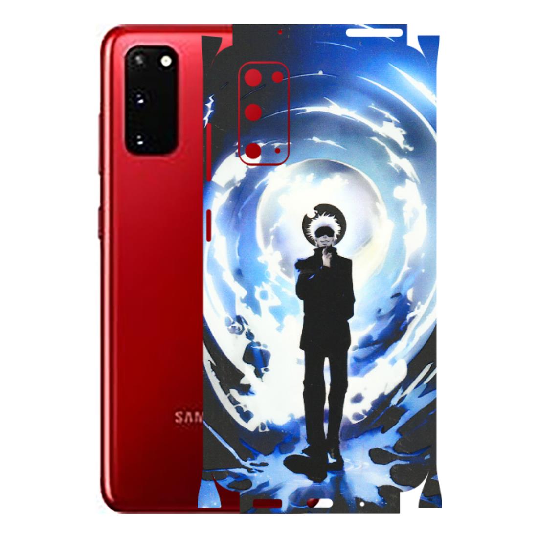 Samsung A/S Series Phone Skins (All Models) - Jujustu Kaisen Anime Manga - 3D Embossed Finish (L-317) Samsung Galaxy S20