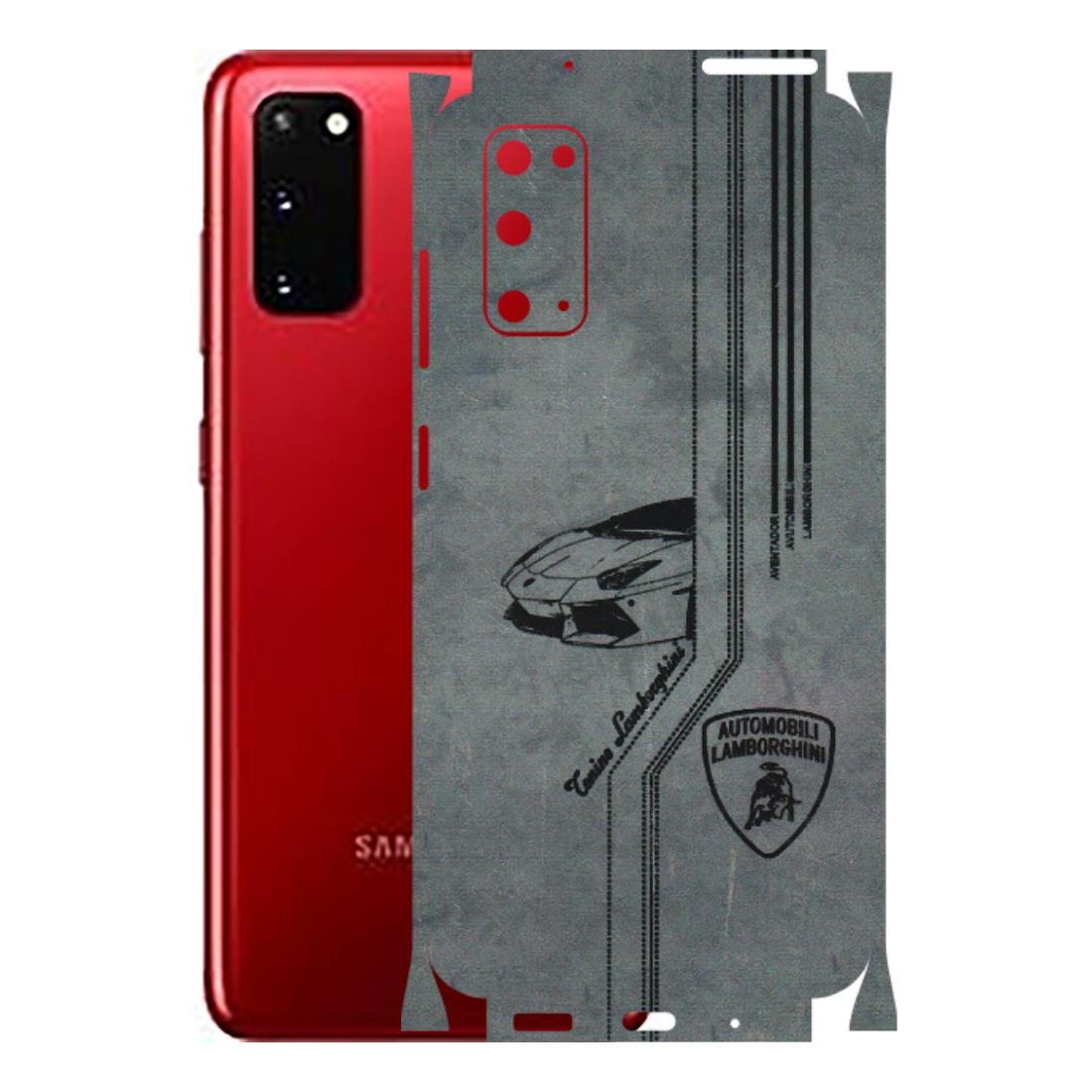 Samsung A/S Series Phone Skins (All Models) - New Lamborgini Aventador - 3D Embossed Finish (L-321) Samsung Galaxy S20