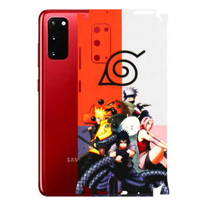 Samsung A/S Series Phone Skins (All Models) - Naruto Final Fight - 3D Embossed Finish (L-33) Samsung Galaxy S20