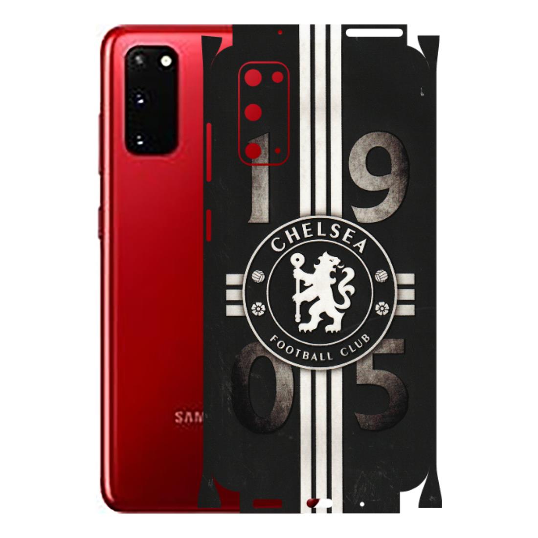 Samsung A/S Series Phone Skins (All Models) - Chelsea Fan Club - 3D Embossed Finish (L-36) Samsung Galaxy S20