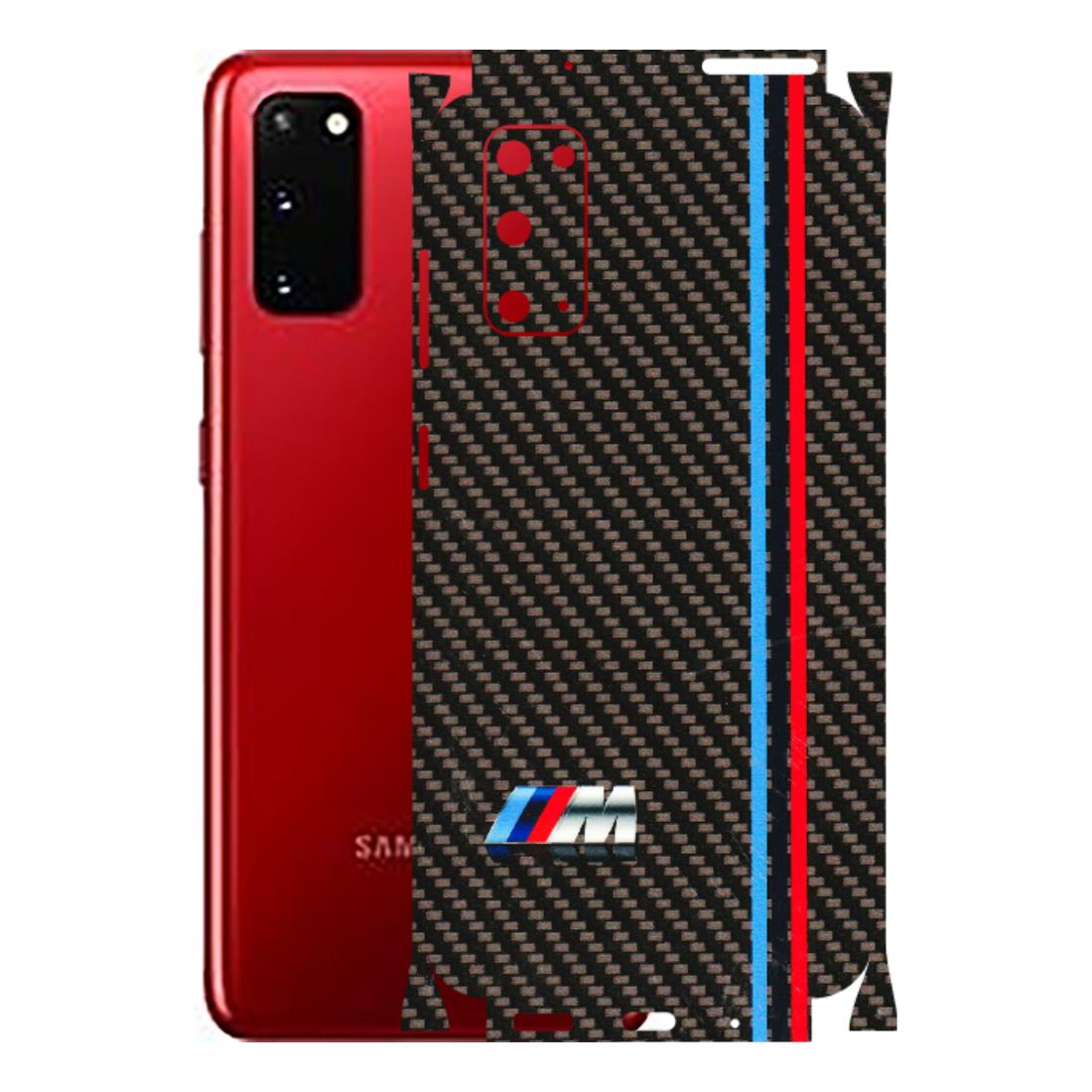 Samsung A/S Series Phone Skins (All Models) - BM Carbon Fiber Feels - 3D Embossed Finish (L-38) Samsung Galaxy S20