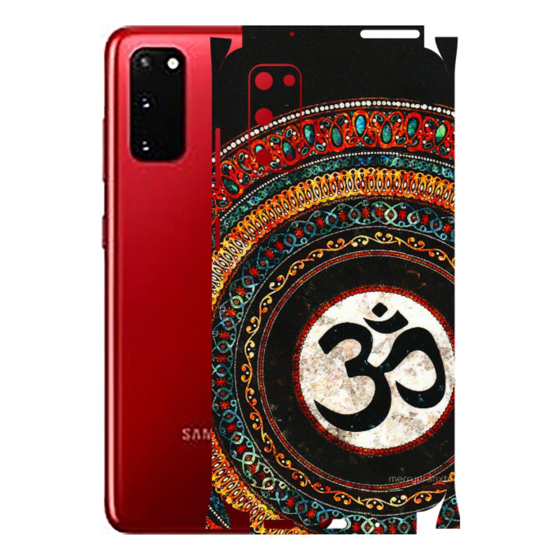 Samsung A/S Series Phone Skins (All Models) - Aum Chant Abstract - 3D Embossed Finish (L-42) Samsung Galaxy S20