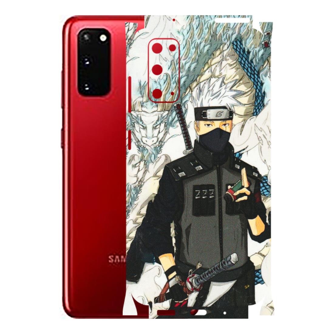 Samsung A/S Series Phone Skins (All Models) - Kakashi Hatake Naruto Anime - 3D Embossed Finish (L-46) Samsung Galaxy S20