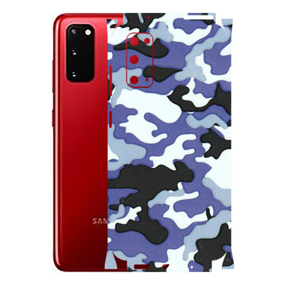 Samsung A/S Series Phone Skins (All Models) - Powerfull Military Camoflauge - 3D Embossed Finish (L-49) Samsung Galaxy S20