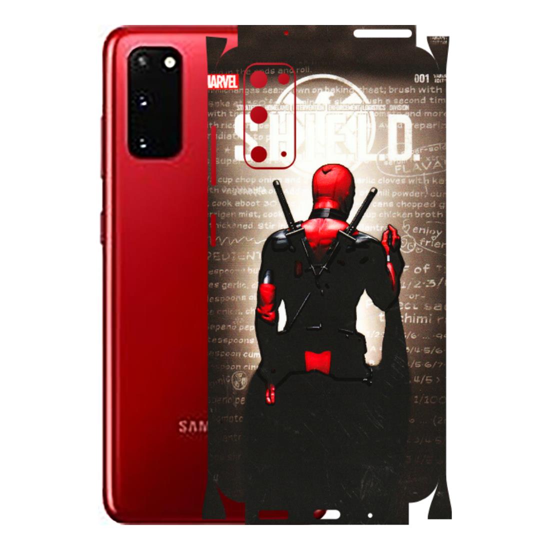 Samsung A/S Series Phone Skins (All Models) - Deadpool - 3D Embossed Finish (L-56) Samsung Galaxy S20