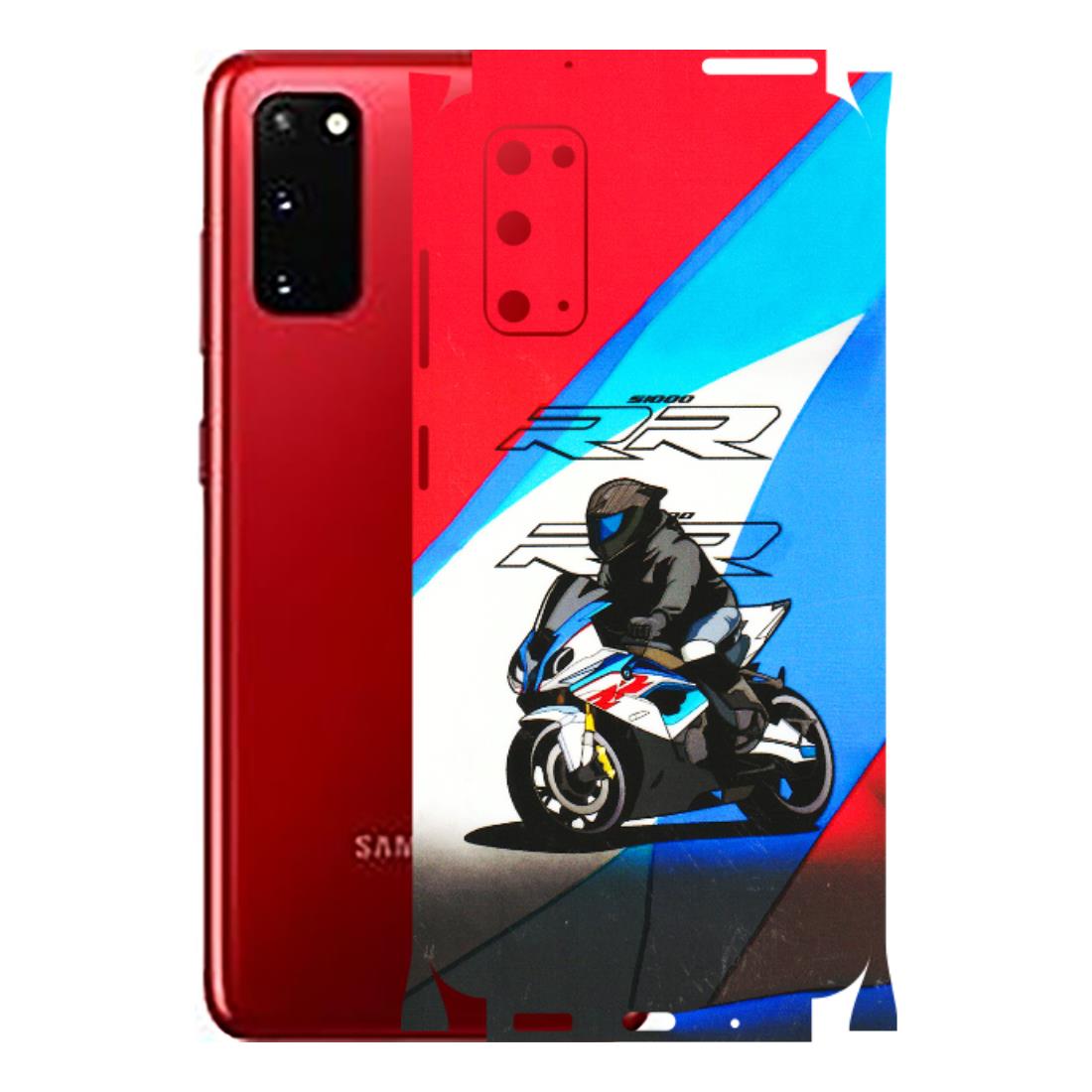 Samsung A/S Series Phone Skins (All Models) - Bikers Love - 3D Embossed Finish (L-58) Samsung Galaxy S20