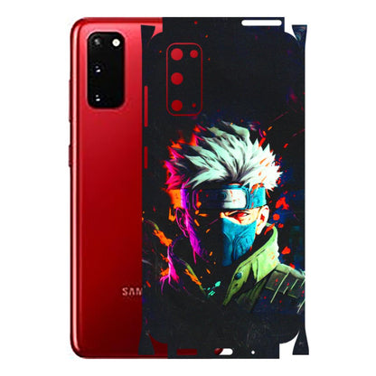 Samsung A/S Series Phone Skins (All Models) - Anime Cool Character - 3D Embossed Finish (L-59) Samsung Galaxy S20