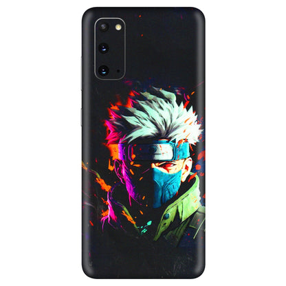 Samsung A/S Series Phone Skins (All Models) - Anime Cool Character - 3D Embossed Finish (L-59) Samsung Galaxy S20