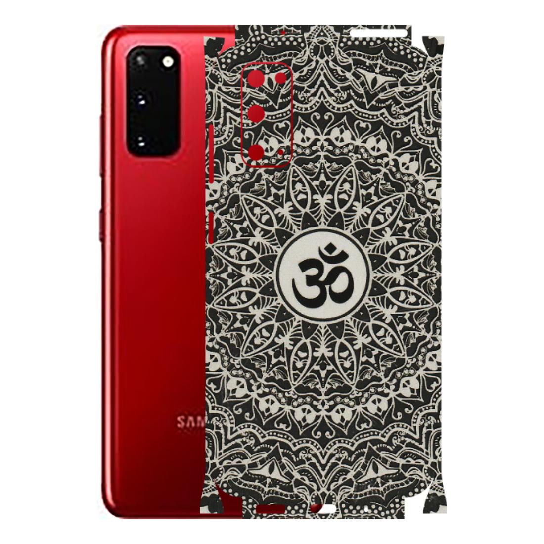 Samsung A/S Series Phone Skins (All Models) - Aum Elegant Mandala - 3D Embossed Finish (L-62) Samsung Galaxy S20