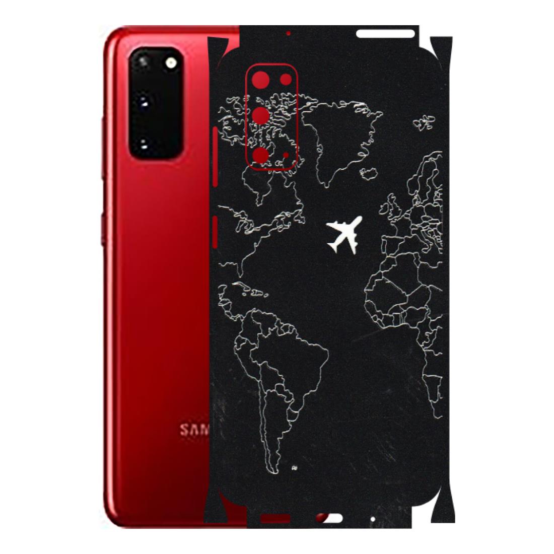 Samsung A/S Series Phone Skins (All Models) - Never Ending Travel - 3D Embossed Finish (L-79) Samsung Galaxy S20